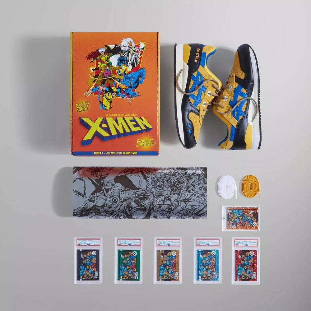 Kith x Asics x X-Men Gel Lyte III Remastered Mystery SEALED